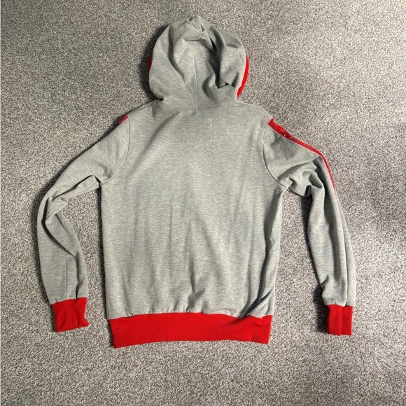 Women’s grey and orange hoodie - Picture 6 of 6
